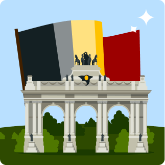 Belgium Identity Symbol